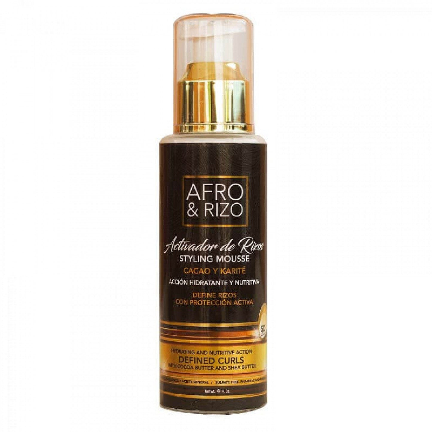 Afro & Rizo Espuma Nutritva 5oz / 147ml (Styling Mousse) DominicanCurls