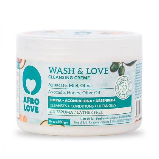 Afro Love Wash & Love Cleansing Creme 16oz / 450gr Conditioner Mijn winkel 