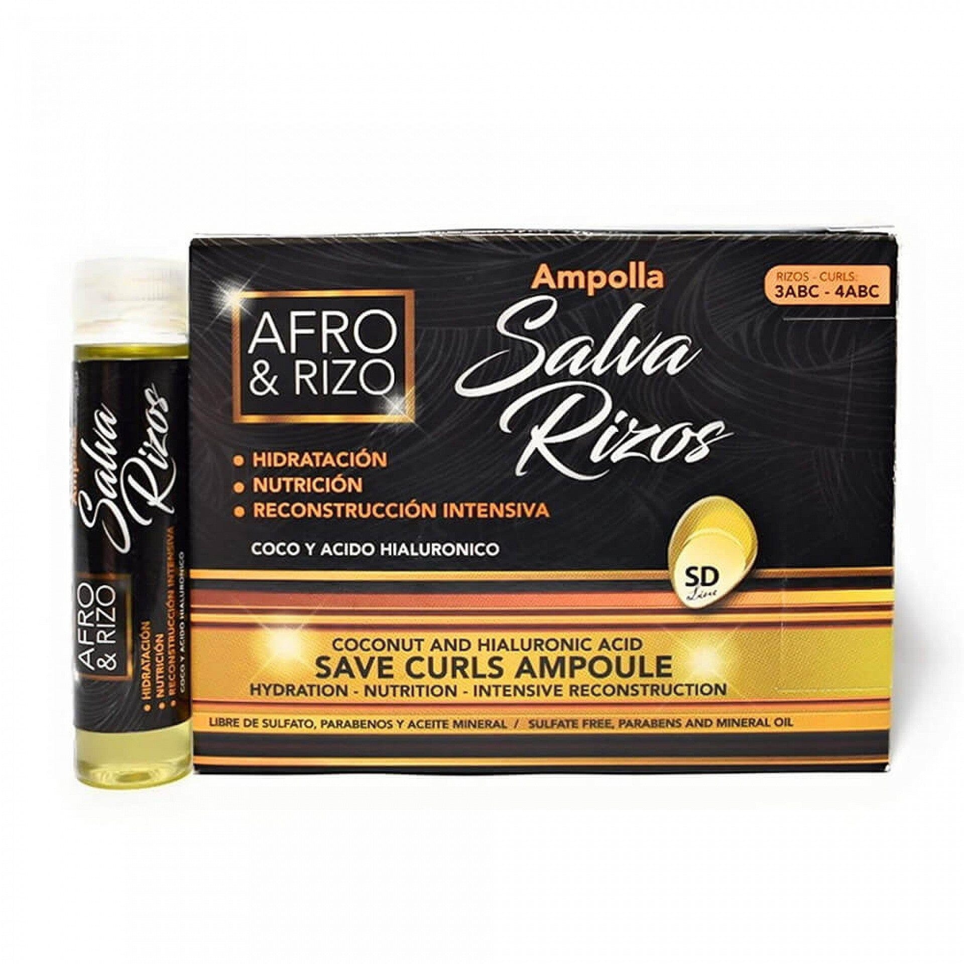 Afro & Rizo Ampolla 1oz / 30ml DominicanCurls 